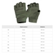 Рукавиці тактичні безпалі Pentagon Duty Mechanic 1/2 Gloves Olive Green P20010-SH-06-L фото 2 Viktailor