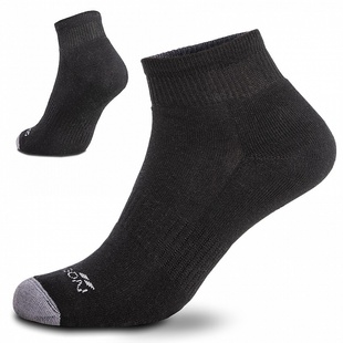 Носки антибактериальные легкие Pentagon Low Cut Socks Black EL14013-01-39-41 Viktailor