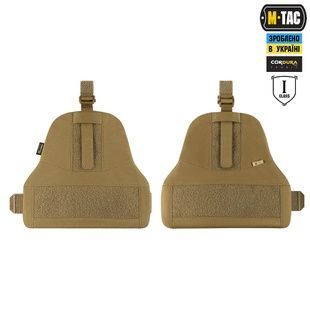 Плечовий захист з балістичними пакетами 1 клас (FMS) для M-Tac Cuirass QRS, Coyote