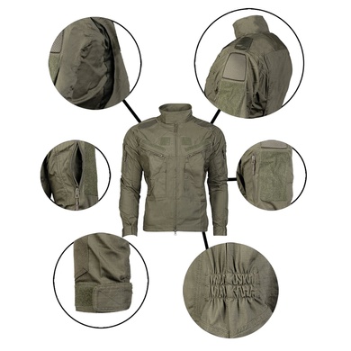 Бойова куртка MIL-TEC Chimera Combat Jacket Olive, L