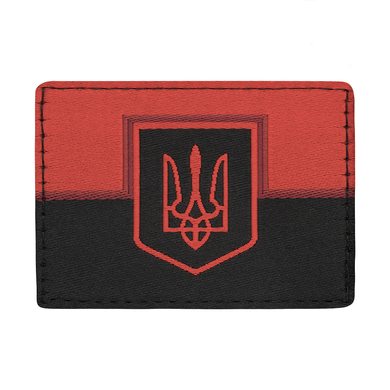 M-Tac нашивка Прапор Красно-черный с гербом (Жаккард) 51208000 Viktailor