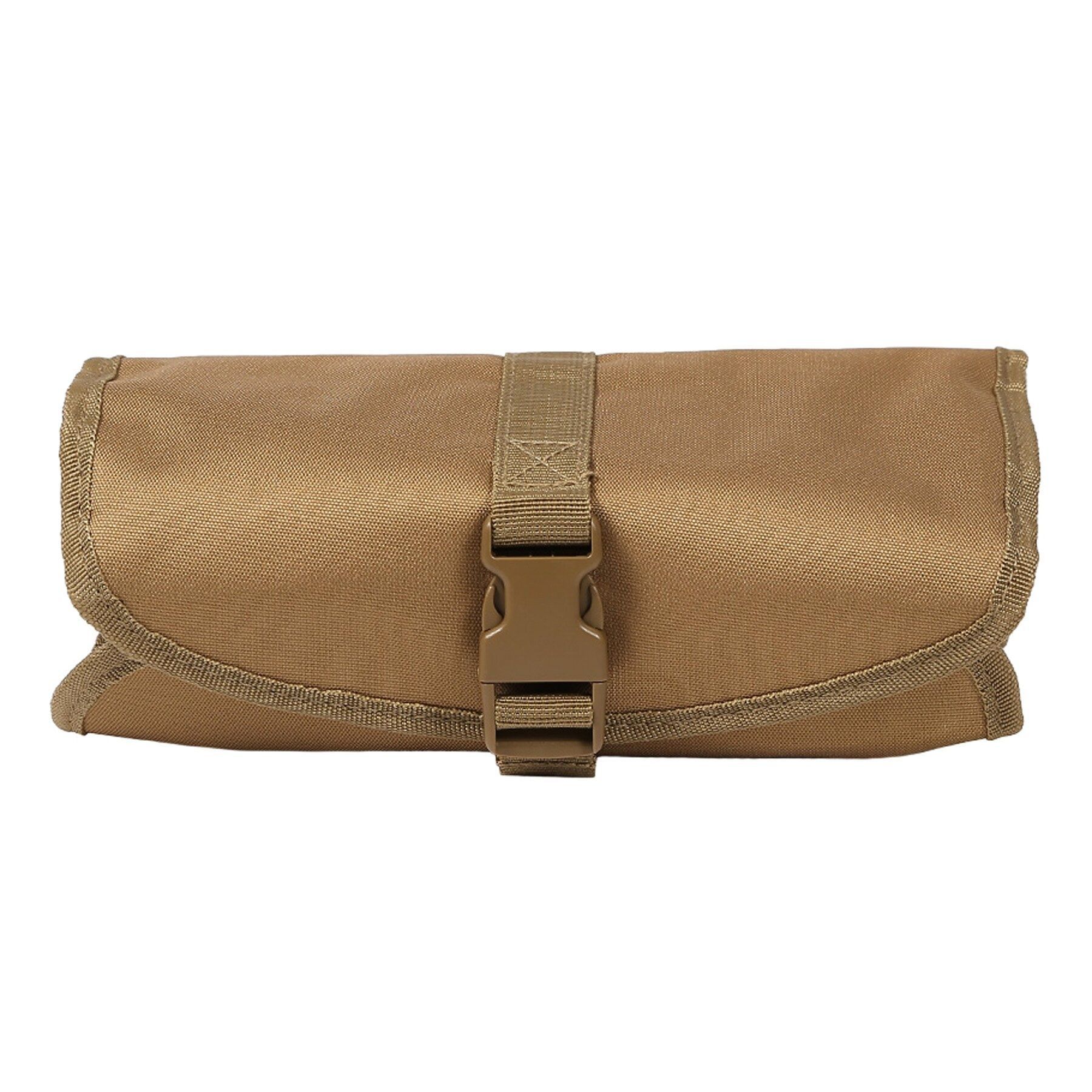 Mil-Tec British Army Style Toilet Bag – Compact, Lightweight & Foldable – With Mirror And Multiple Pockets