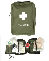 Набір першої допомоги (аптечка) вел. FIRST AID KIT LARGE OD Олива 16027001 Viktailor