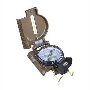 Компас металлический MIL-TEC US-Style Compass Olive 15793000 Viktailor