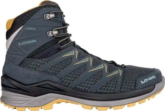 Ботинки тактические Lowa Innox Pro GTX MID Steel Blue-Mustard, Navy Blue, EU 41.5
