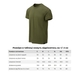 Футболка потоотводящая Helikon-Tex TACTICAL T-Shirt TopCool Olive Green TS-TTS-TL-02-B03 фото 5 Viktailor