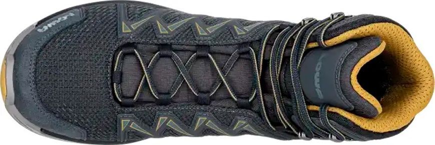 Ботинки тактические Lowa Innox Pro GTX MID Steel Blue-Mustard, Navy Blue, EU 41.5