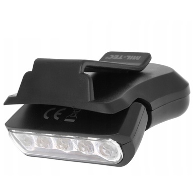 Ліхтарик на козирок кепки MIL-TEC Clip Light 5 LED 15183600 Viktailor