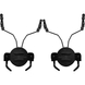 Адаптер для навушників на шолом Headset Bracket Black Чорний HL-ACC-43-BK фото 2 Viktailor