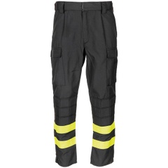 Брюки с светоотражающими лентами IT Firefighter Pants, Черные 601390A Viktailor