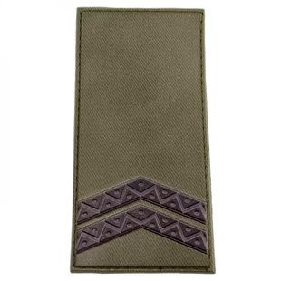 Погон ЗСУ Dark молодший сержант 05120043 Viktailor