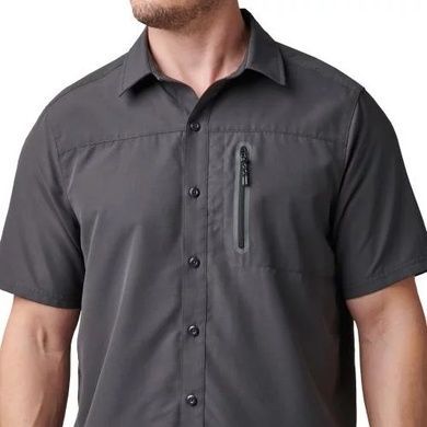 Сорочка тактична 5.11 Tactical Marksman Utility Short Sleeve Shirt, Grey, M