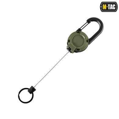 Тактичний карабін зі шнуром для ключів M-Tac 60108001 Viktailor