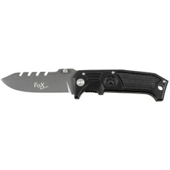 Нож складной большой Fox Outdoor 45511 Black
