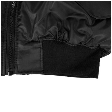 Куртка Бомбер льотна US FLIGHT JACKET MA1® STYLE Чорна 3XL 10403002-907 Viktailor