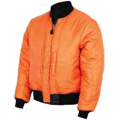 Куртка Бомбер летная US FLIGHT JACKET MA1® STYLE Черная 10403002 Viktailor