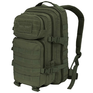 Рюкзак тактичний MIL-TEC US Assault Small 20L Olive 14002001 Viktailor