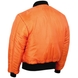 Куртка Бомбер летная US FLIGHT JACKET MA1® STYLE Черная 10403002 фото 7 Viktailor