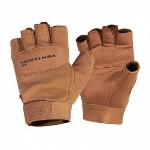 Рукавиці тактичні безпалі Pentagon Duty Mechanic 1/2 Gloves P20010-SH-03-L Viktailor
