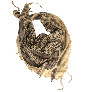 Шарф арафатка (Шемаг) SHEMAGH SCARF 110X110CM KHAKI/BLACK Хакі/Чорний 12611000 Viktailor