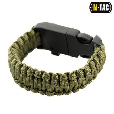 Браслет з компасом, висікачем іскор і свистком M-Tac HWSH001C-OD-M Viktailor