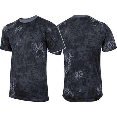 Футболка камуфляжна MIL-TEC T-Shirt Mandra Black 11012085-902 Viktailor