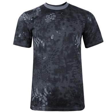 Футболка камуфляжна MIL-TEC T-Shirt Mandra Black 11012085-904 Viktailor