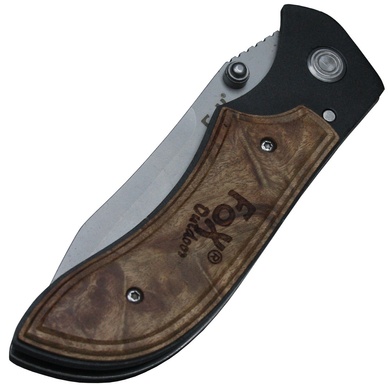 Нож складной Fox Outdoor Jack Knife с деревянной ручкой 44833 Viktailor