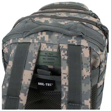 Рюкзак тактичний MIL-TEC US Assault Small 20L AT-Digital UCP 14002070 Viktailor