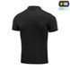 Поло M-Tac Elite Tactical Coolmax, Black/Blue, XS