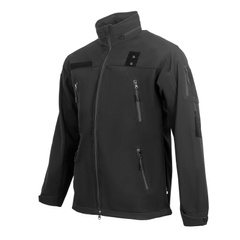 Куртка Vik-Tailor SoftShell с липучками для шевронов Black, 44