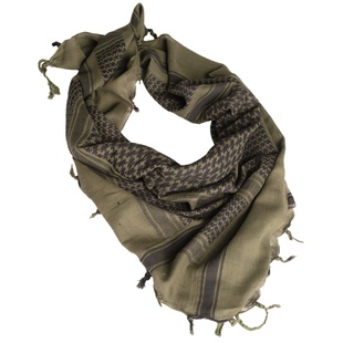 Шарф арафатка (Шемаг) SHEMAGH SCARF 110X110CM KHAKI/BLACK Олива/Чорний 12610000 Viktailor