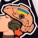 ПВХ Патч "Дівчина-піка" руда 7.5x9 см Morale Patch