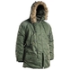 Куртка парка Аляска с мехом US N3B TEESAR® PARKA Оливковая 10181001-903 фото 3 Viktailor