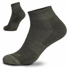 Шкарпетки антибактеріальні легкі Pentagon Low Cut Socks Olive Green #EL14013-06 Viktailor