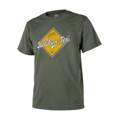 Футболка Helikon-Tex T-Shirt «Road Sign» Olive Green TS-HRS-CO-02-B06 Viktailor