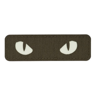 M-Tac нашивка Cat Eyes Laser Cut Ranger Green/GID 51009239 Viktailor