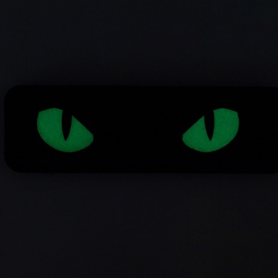 M-Tac нашивка Cat Eyes Laser Cut Ranger Green/GID 51009239 Viktailor