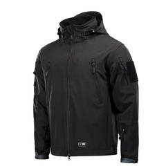 Куртка M-TAC Soft Shell з підстібкою Чорна 20501002-XL Viktailor