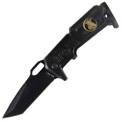 Нож складной MIL-TEC «Police» Black