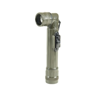 Тактический светодиодный фонарь MIL-TEC LED Small Anglehead Flashlight Olive 15143001 Viktailor