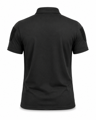 Футболка поло з липучками Vik-Tailor CoolPASS, Black, 44