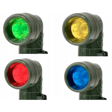 Тактический светодиодный фонарь MIL-TEC LED Small Anglehead Flashlight Olive 15143001 Viktailor