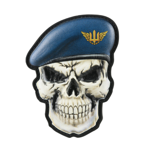 M-Tac нашивка Череп в берете (Общий Воздушных сил) 52338102 Viktailor