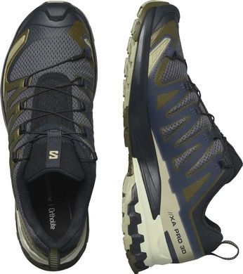 Кросівки Salomon outdoor XA PRO 3D V9, Olive/Blue, EU 40.5