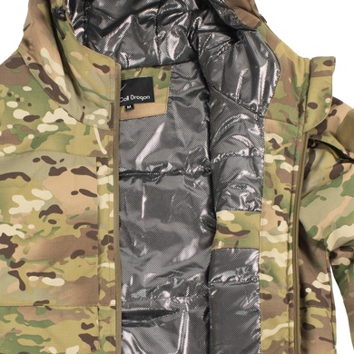 Куртка тактическая Call Dragon Multicam с подкладкой Omni-Heat HL-DY001-S Viktailor
