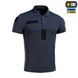 Поло M-Tac ДСНС, Dark Navy Blue, XS