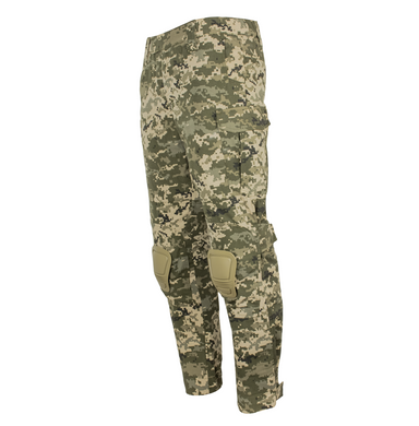 Боевые штаны с наколенниками Тейлор G3 зима ММ-14 (пиксель ВСУ)  78003298 Viktailor