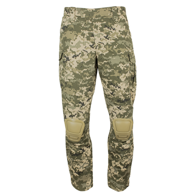 Боевые штаны с наколенниками Тейлор G3 зима ММ-14 (пиксель ВСУ)  78003298 Viktailor