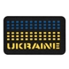 M-Tac нашивка Ukraine Laser Cut Ranger Black/Yellow/Blue 51150002 фото 1 Viktailor